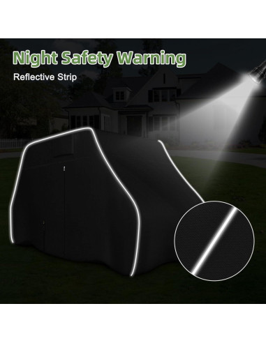 Cubierta para Carro de Golf Zenicham 2/4 Pasajeros Impermeable