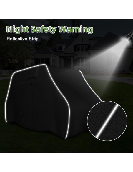 Cubierta para Carro de Golf Zenicham 2/4 Pasajeros Impermeable
