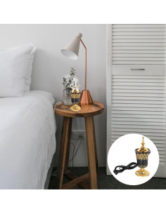 Horno de Incienso Eléctrico MAGICLULU de Metal 19.5x7.5cm 2