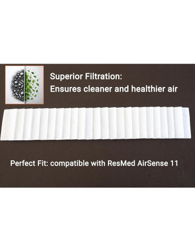 Filtros CPAP Aveen 24 para ResMed AirSense 11 - Pack 24