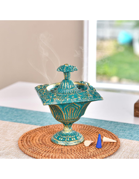 Soporte de Incienso Vintage Sungmor de Hierro Fundido 11.43cm