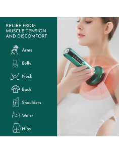 Masajeador Anticelulitis Bluile TJK Health 12 Niveles Portátil 2