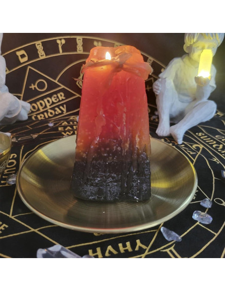 Plato Decorativo Dorado Amitofo 14 cm - Ritual Sabiduría Ocular