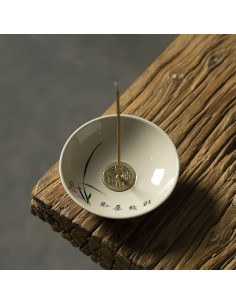 Quemador de Incienso Cerámica Chiorgone 8.5cm Aromaterapia 2