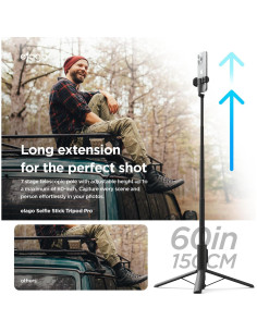 Trípode Selfie Stick Pro elago 149.86 cm Control Remoto Bluetooth 2