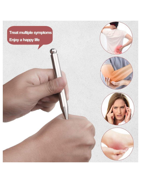 Bolígrafo de Acupuntura FeelFree Sport de Acero Inoxidable
