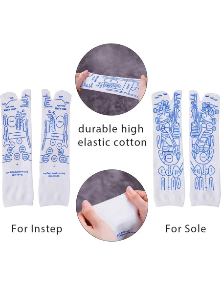 Calcetines de Reflexología Broman para Hombre + Herramientas