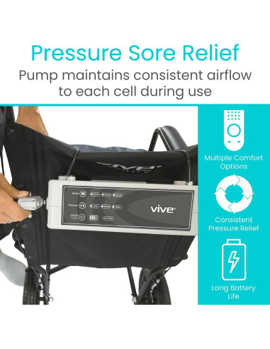 Almohadilla de Asiento Alternante Vive - Prevención de Úlceras - 45.72 cm