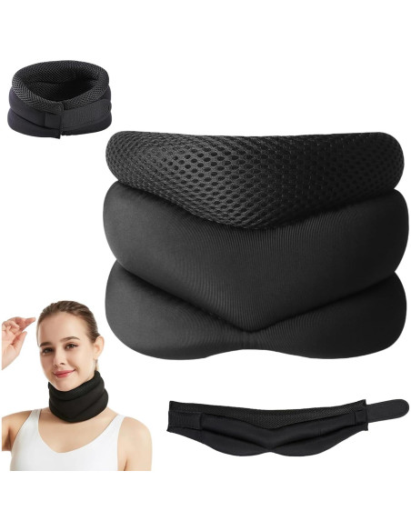 Soporte para Cuello Anti-Ronquidos Oprtuisi, Ajustable y Ergonómico