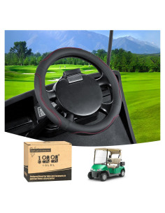 Funda de Volante para Carrito de Golf 10L0L 33 cm Antideslizante