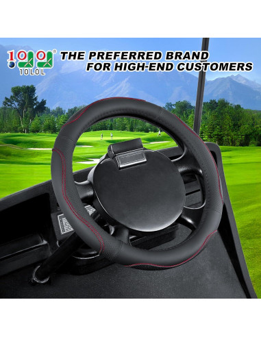 Funda de Volante para Carrito de Golf 10L0L 33 cm Antideslizante