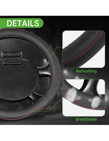 Funda de Volante para Carrito de Golf 10L0L 33 cm Antideslizante