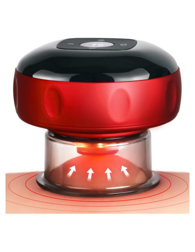 Juego de Ventosas Eléctricas Becommend 5-en-1 con Calor