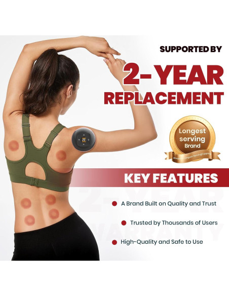 Juego de Ventosas Eléctricas Becommend 5-en-1 con Calor