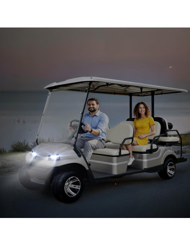 Kit de Luces LED VEVOR para Carro de Golf Club Car DS 1993+