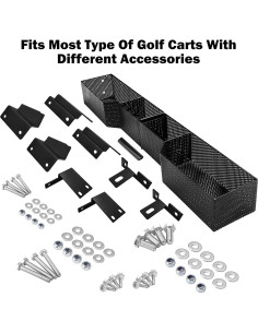Organizador de Almacenamiento iLSKW para Carritos de Golf EZGO y Club Car 2