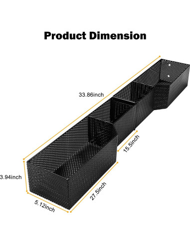 Organizador de Almacenamiento iLSKW para Carritos de Golf EZGO y Club Car