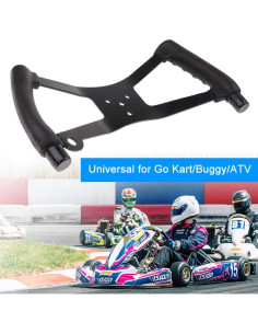 Volante de Go Kart QKDS de Hierro Ergonómico 35mm 2