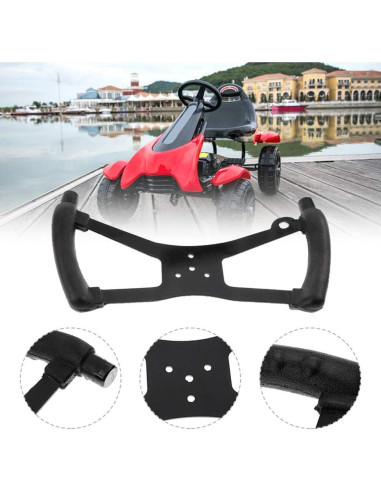 Volante de Go Kart QKDS de Hierro Ergonómico 35mm