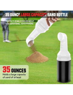 Botellas de Arena para Carro de Golf VYYOKMU 2PCS 0.91kg 2
