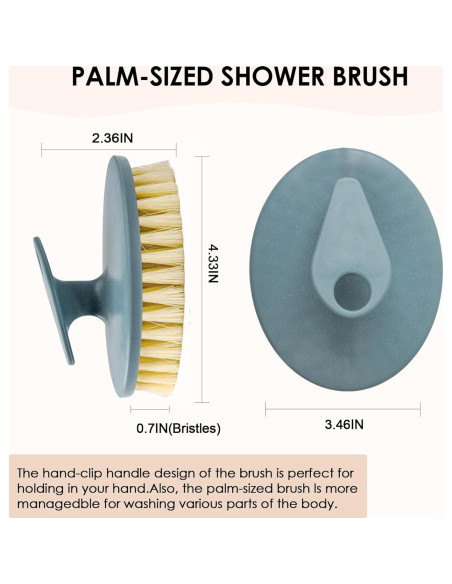 Cepillo de Ducha INNERNEED Silicona Suave Exfoliante Cepillo de Ducha INNERNEED Silicona Suave Exfoliante