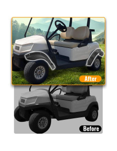 Guardabarros Delanteros y Traseros LuxeMoto para Carrito Golf 2017-2025 2