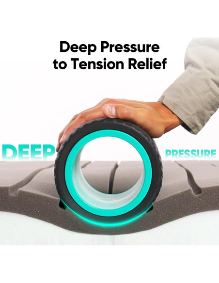 Rodillo de Espalda FitBeast 15.24 cm - Masaje y Estiramiento