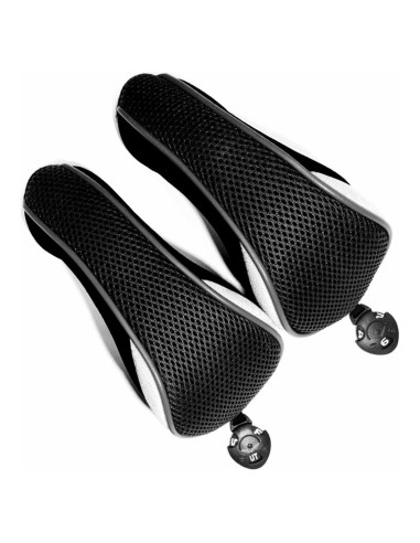 Juego de 2 Fundas Híbridas de Golf WTLJQQY Negras con Etiqueta