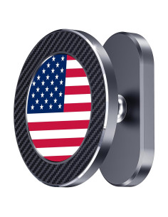 Soporte Magnético para Teléfono de Carro de Golf A2C - Bandera EE. UU.