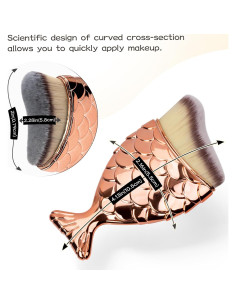 Brocha Kabuki YOSENG para Protector Solar y Maquillaje 2