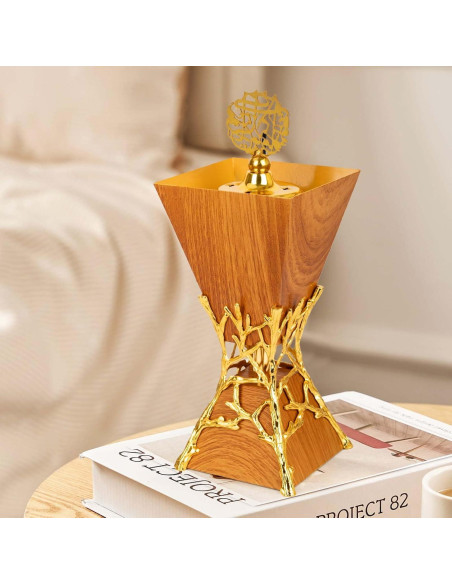 Quemador de Incienso de Carbón Xisakaca 27 cm Marrón