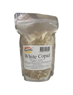 Goma de resina de copal blanco Govinda 453 g - Incienso puro