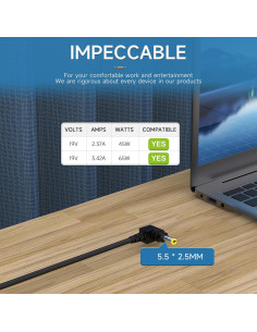 Adaptador de corriente 65W Toshiba Satellite C55 C655 L755 2