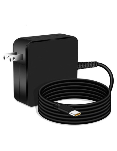 Cargador USB C 65W Lenovo ThinkPad Yoga Chromebook HP Dell