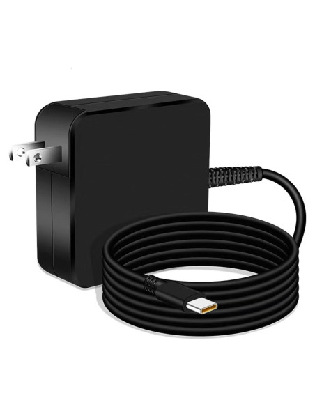 Cargador USB C 65W Lenovo ThinkPad Yoga Chromebook HP Dell