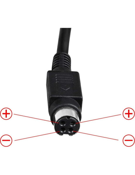 Adaptador de corriente KONKIN BOO para Sager NP9150 NP9170