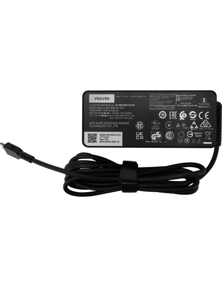 Cargador USB-C 65W HP EliteBook ProBook Chromebook Rápido