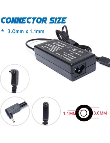 Adaptador 65W Emaks para Laptop Acer Spin 1 3 5 SP111 SP314 SP315