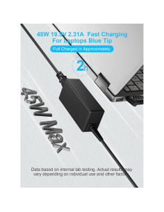 Cargador de Laptop 45W HP Pavilion Stream Zbook 19.5V 2.31A 2