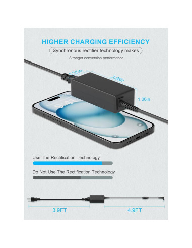 Cargador de Laptop 45W HP Pavilion Stream Zbook 19.5V 2.31A