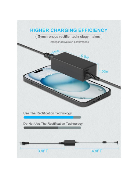 Cargador de Laptop 45W HP Pavilion Stream Zbook 19.5V 2.31A