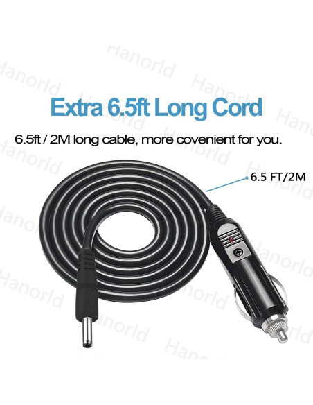 Adaptador de Cargador de Coche Hanorld para BMAX MaxBook 15.6"