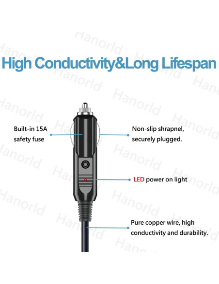 Adaptador de Cargador de Coche Hanorld para BMAX MaxBook 15.6"