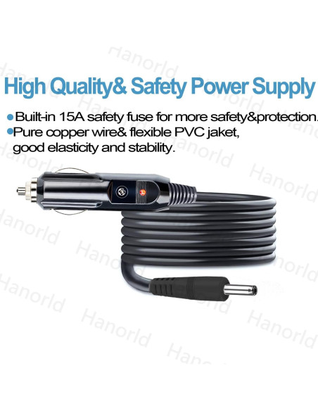 Adaptador de Cargador de Coche Hanorld para BMAX MaxBook 15.6"
