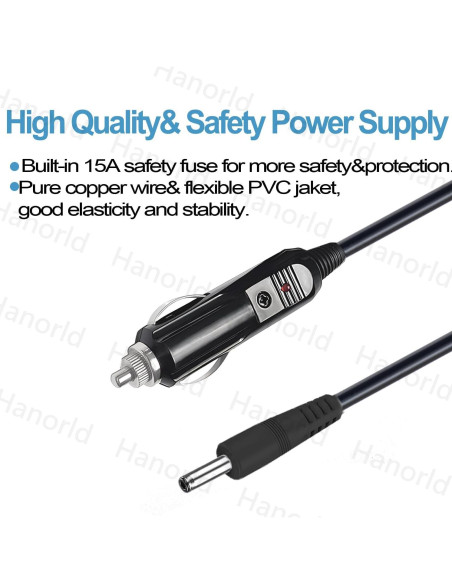 Adaptador de Cargador de Coche Hanorld para BMAX MaxBook 15.6"