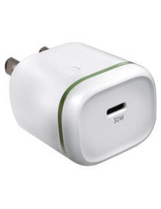 Cargador de pared USB-C AT&T 30W con carga rápida - Blanco