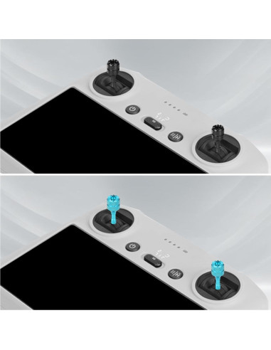 4 Palancas de Controlador de Drone DJI Mini 3 Pro - Azul Claro y Azul