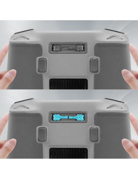 4 Palancas de Controlador de Drone DJI Mini 3 Pro - Azul Claro y Azul