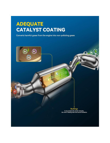 Convertidor Catalítico PHILTOP F150 2004-2008 4.6L EPA 30539