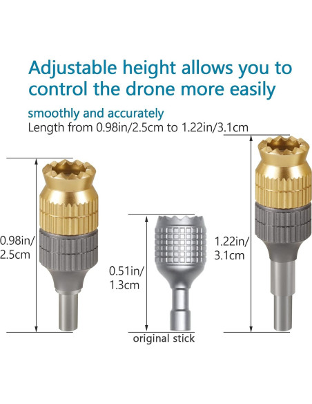 Palancas de Extensión Hanatora para Controlador DJI RC/RC 2